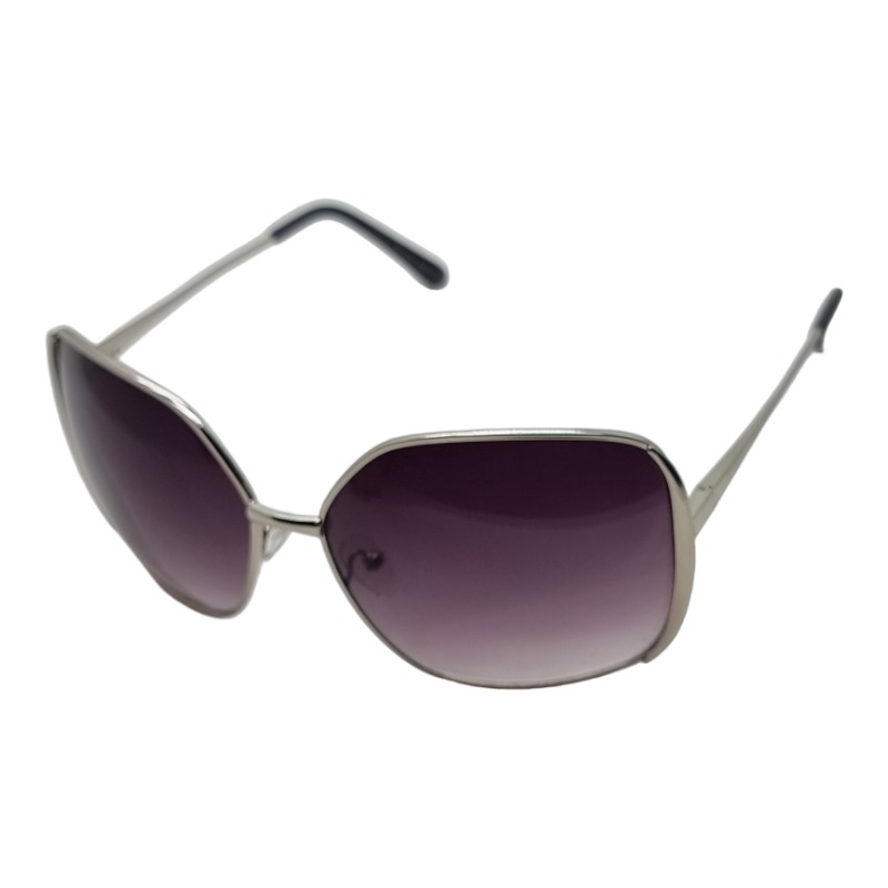 Store Firkantede damesolbriller | Maria - Lilla fade glas